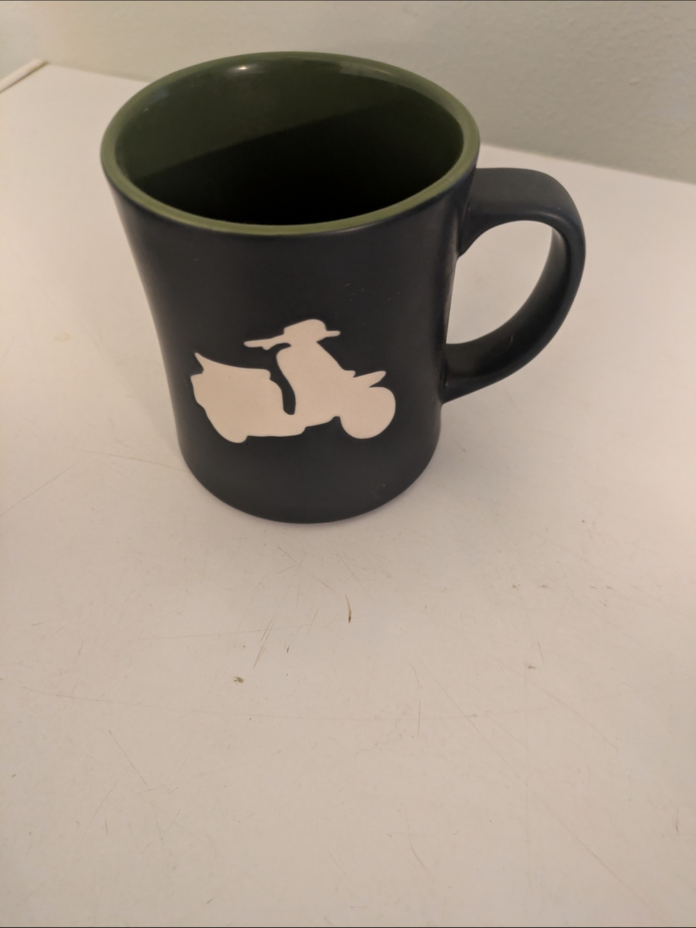 Rare & Collectible 2011 Starbucks Italian Roast Vespa Scooter Coffee Mug!